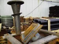 Воронка чугунная водосточная диаметром 150 мм