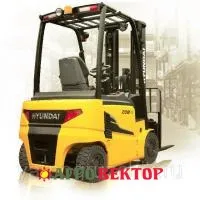 Электропогрузчик четырехопорный Hyundai 16B-9 TF550